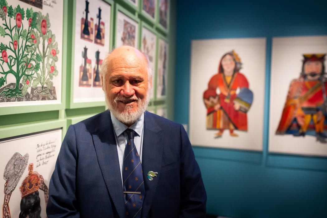 Tom Roa at the Alice In Wonderland Opening December 06, 2019 in Wellington, New Zealand.