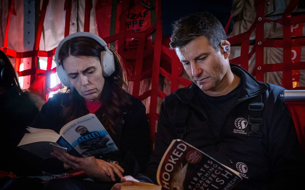 Prime Minister Jacinda Ardern almost made it to Scott Base on Tuesday 25 October 2022 after boarding an RNZAF C130 bound for Antarctica - but two hours into the journey the plane returned to Christchurch due to bad weather at Scott Base.