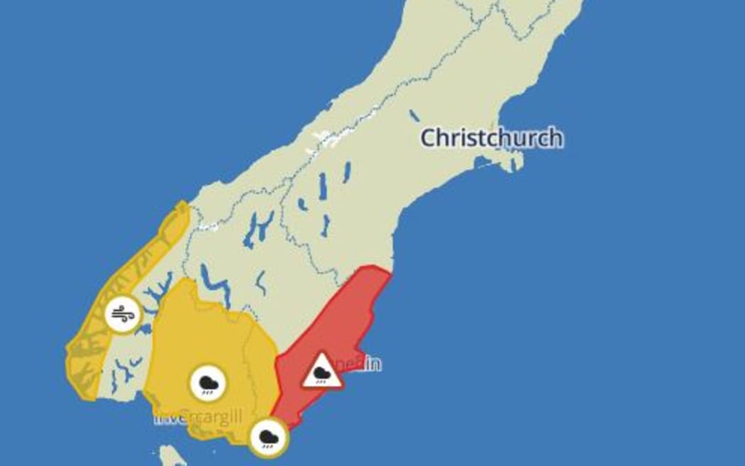 Severe weather is hitting New Zealand on 3 October 2024.