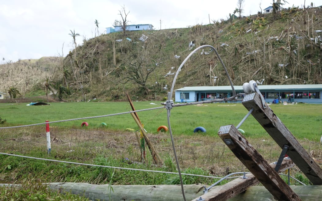 Navunibitu Catholic School and dormitory on the Kings Rd Ra Fiji