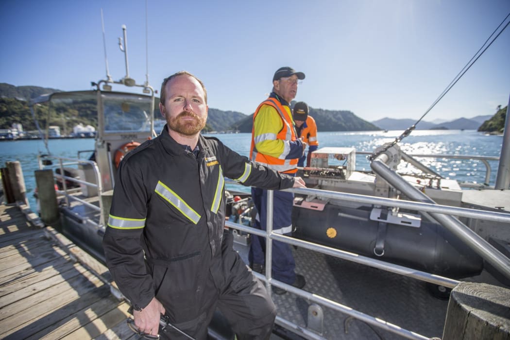 Marlborough District Council nautical and coastal manager and former harbourmaster Luke Grogan.