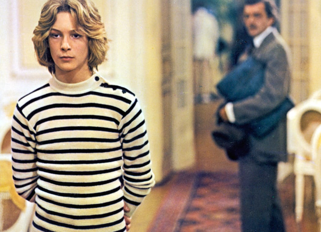 Björn Andrésen and a distant Dirk Bogarde in Visconti’s adaptation of Thomas Mann’s Death in Venice