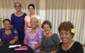 Director of Nursing Margaret Sesepasara, (foreground), with staff members.