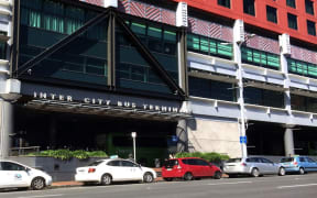 The terminal, on Hobson St, is part of the Sky City complex.