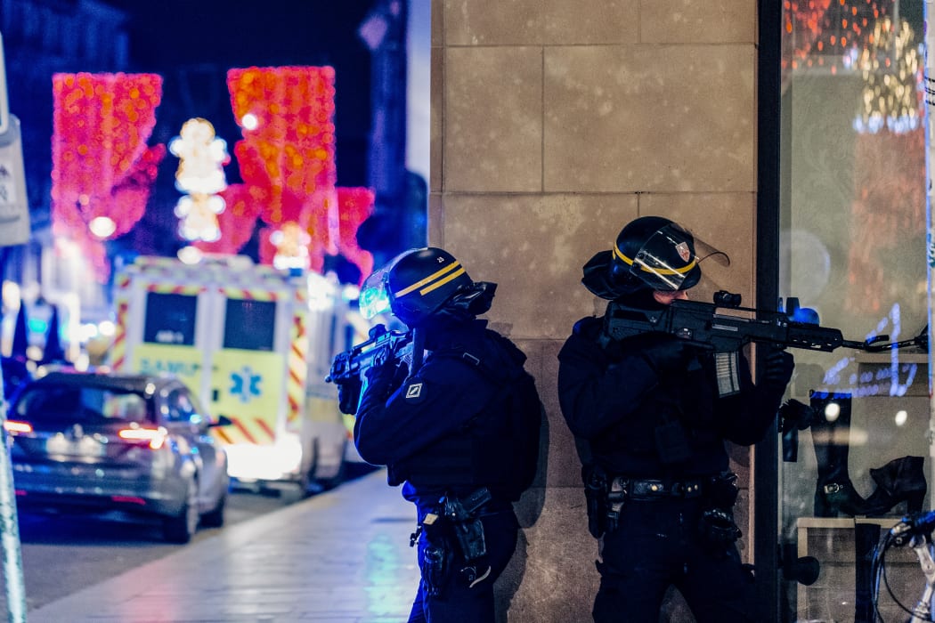 Hundreds of officers are currently involved in the search for the gunman.