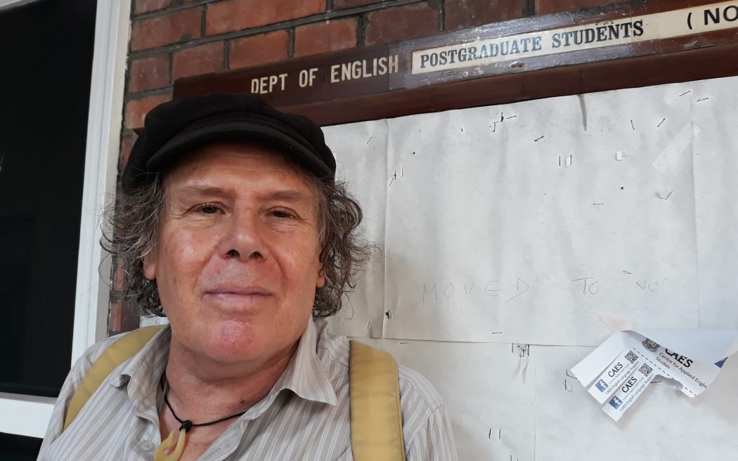 Harry Ricketts revisiting Hong Kong University after 40 years
