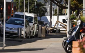 Police sealed off Pipitea Street in central Wellington as bomb squads responded to a callout outside the Indian High Commission.