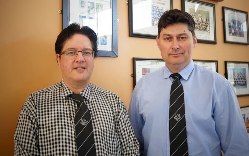 Richard Smythe (l) and Chris Bean (r)