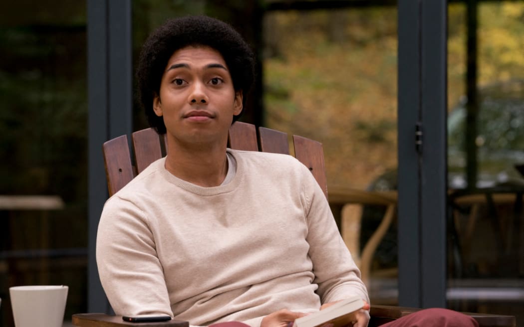 British-American actor Chance Perdomo in a still shot from After We Fell (2021).