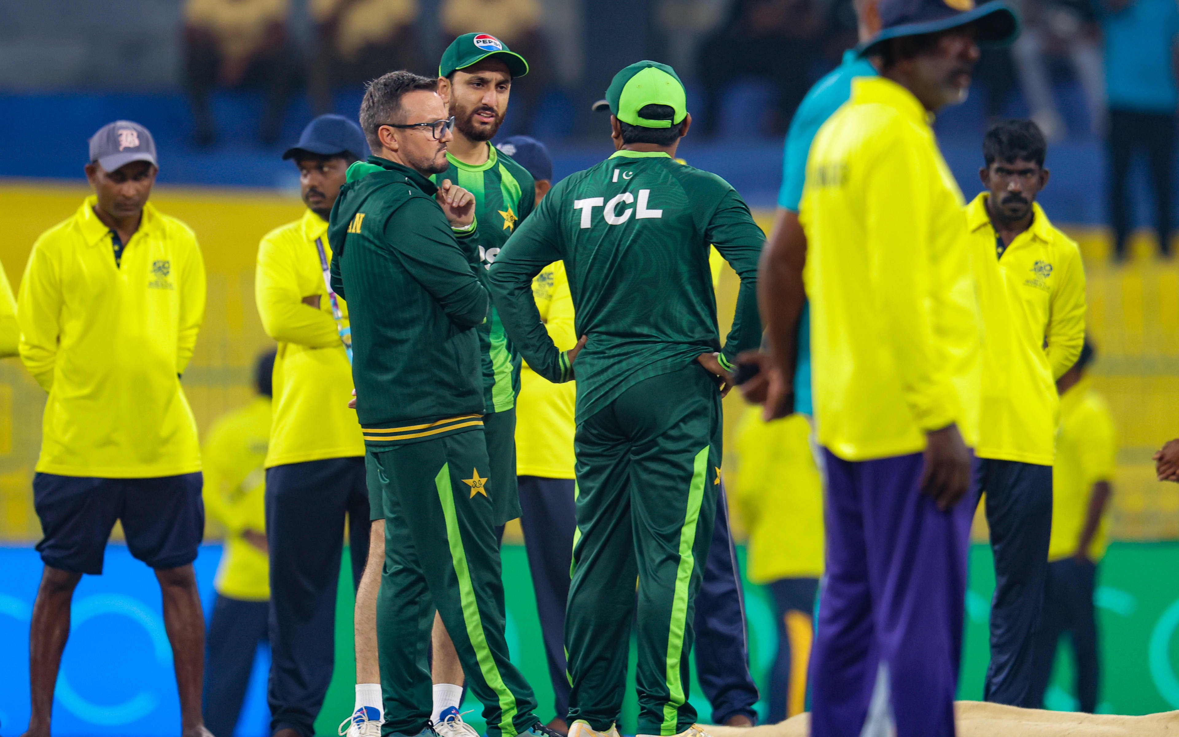 Pakistan coach Mike Hesson ahead of match against the Black Caps at the 2026 T20 World Cup.