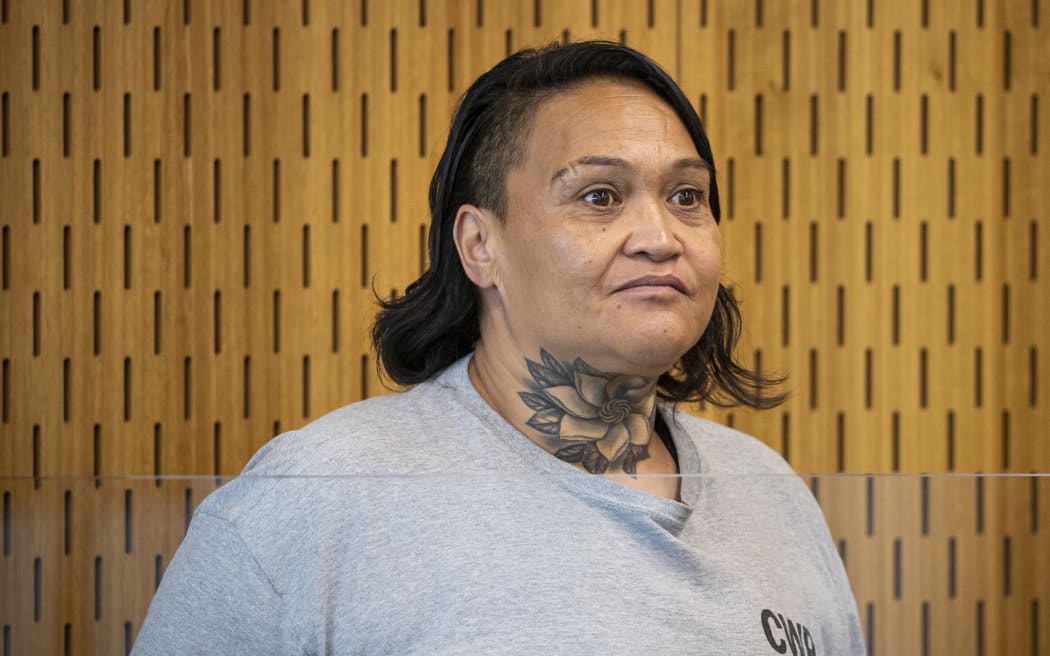 21022025

Convicted shoplifter Teresa Harris appears before Judge Mark Williams, Christchurch District Court, Friday.
