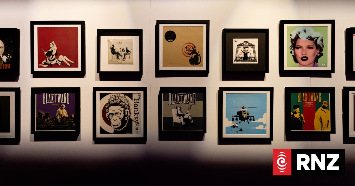 Art of Banksy exhibition sees infamous artist's original works