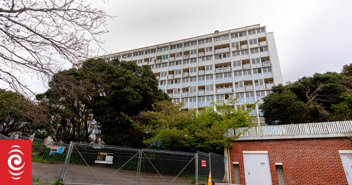 Wellington's Gordon Wilson flats to be demolished this month