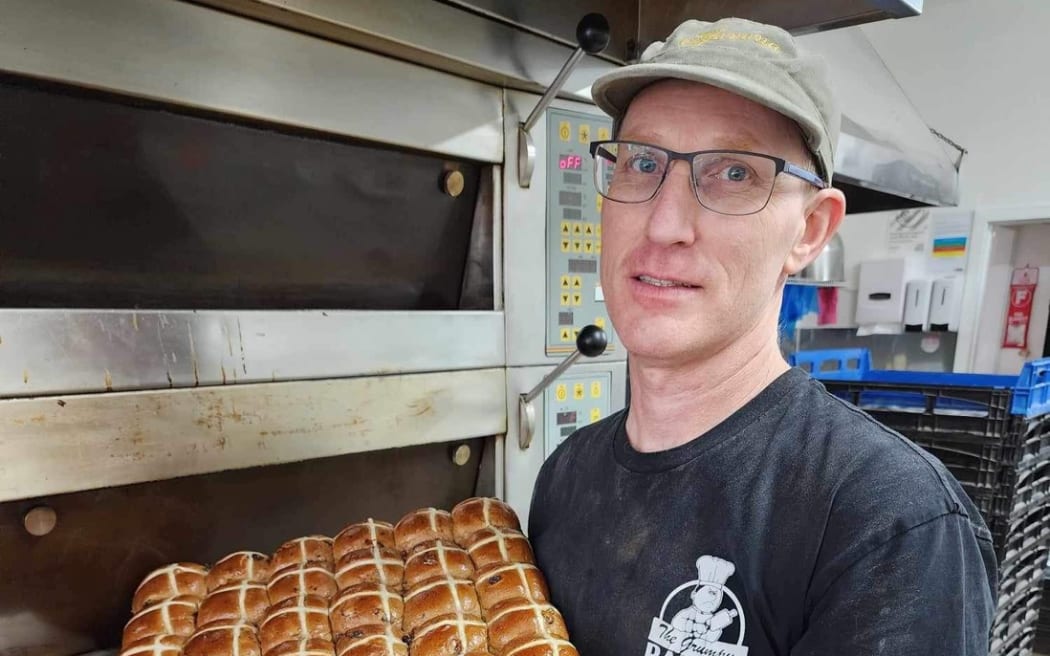 Brent Hughes, hands-on owner of The Grumpy Baker, Hamilton