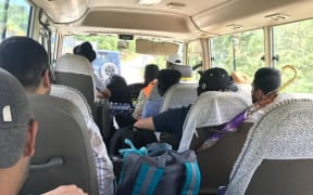 Manus Refugees being moved to Port Moresby