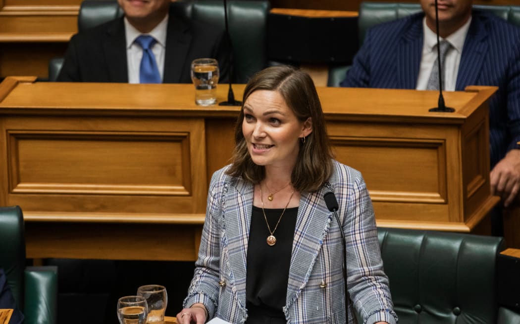Katie Nimon giving her maiden speech in the House on 6 December, 2023.