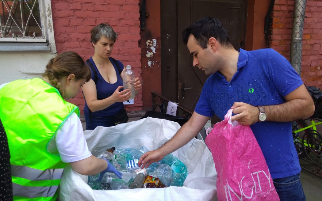 PET bottle recycling in Russia