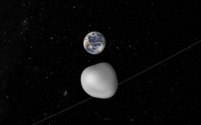 2012 TC4 will pass over Antarctica at about 6.42pm at a height of 42,000km