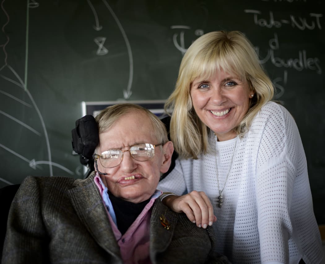 Stephen and Lucy Hawking