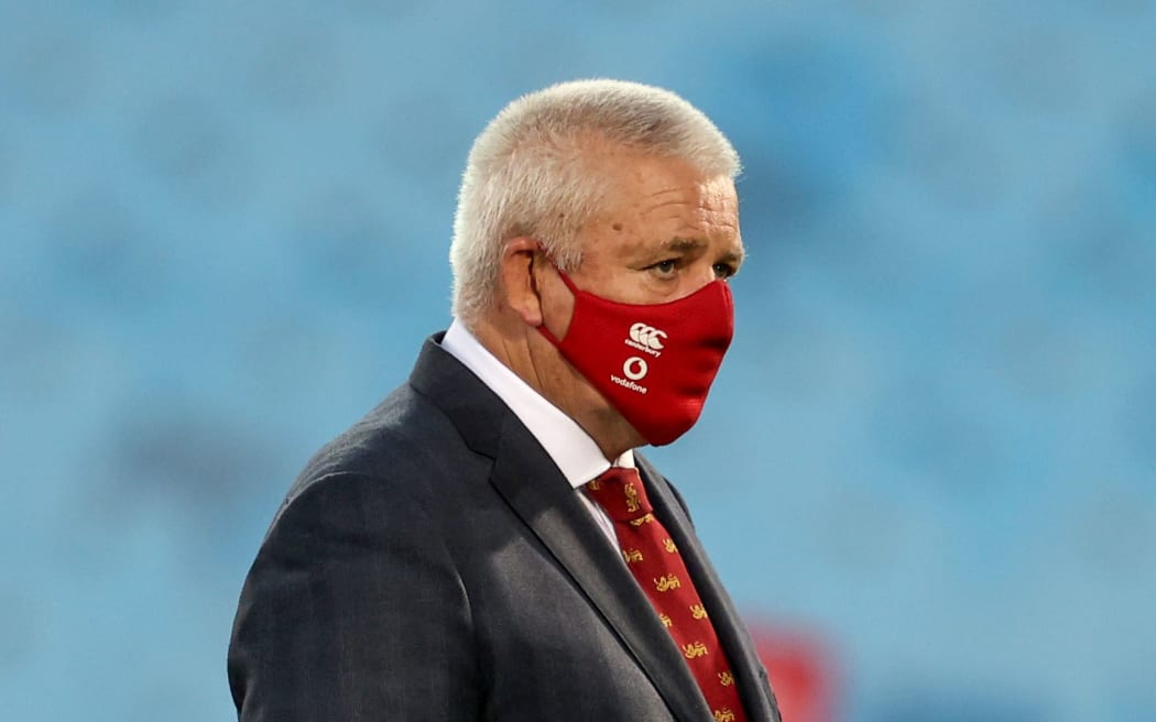 2021 British & Irish Lions coach Warren Gatland.