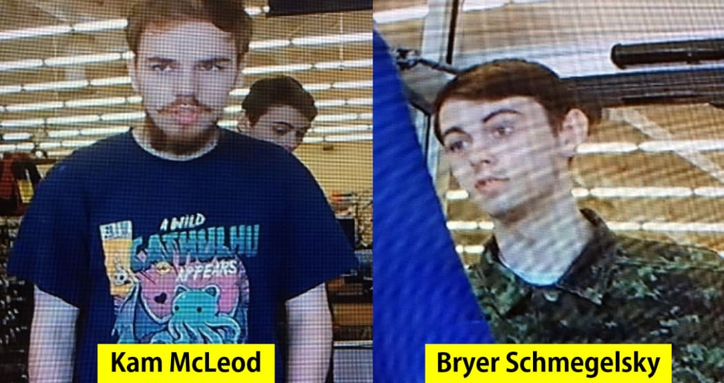 Police released photos of Kam McLeod, 19, and Bryer Schmegelsky, 18, from Port Alberni, British Columbia, who are considered main suspects in the slayings of 23-year-old Australian Lucas Fowler, and his American girlfriend Chynna Deese, 24.