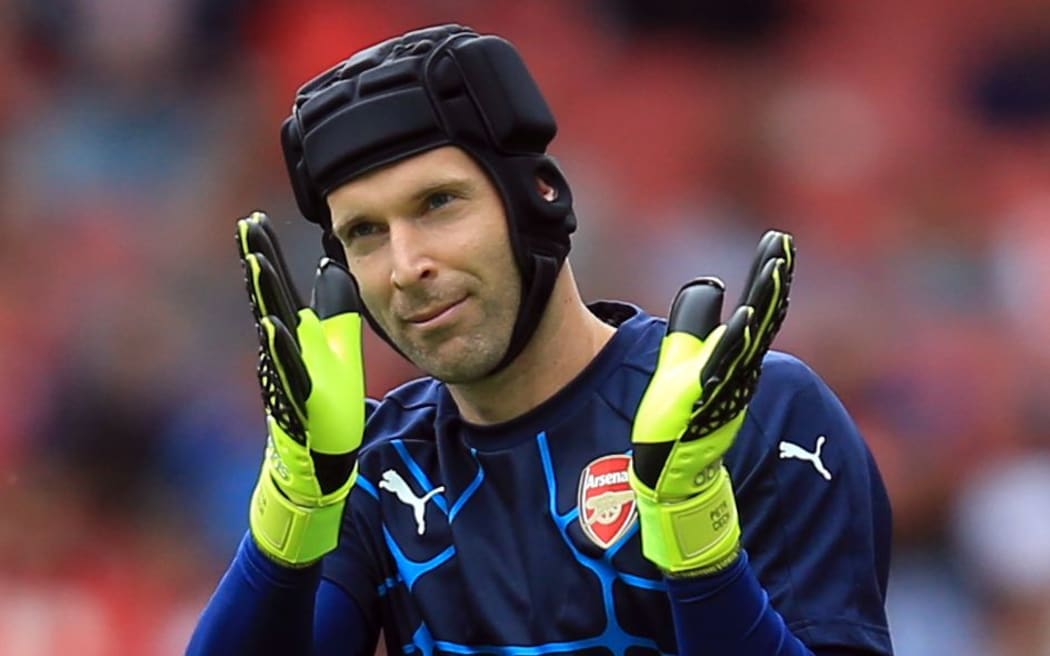 The Arsenal goalkeeper Petr Cech.