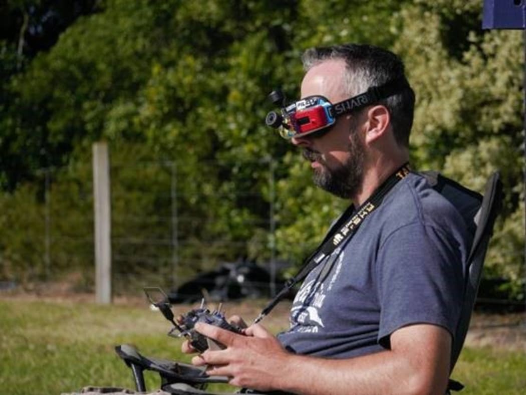 Drone racing is taking off in the red zone.