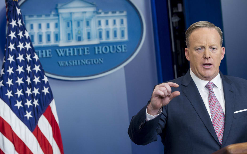 White House spokesperson Sean Spicer