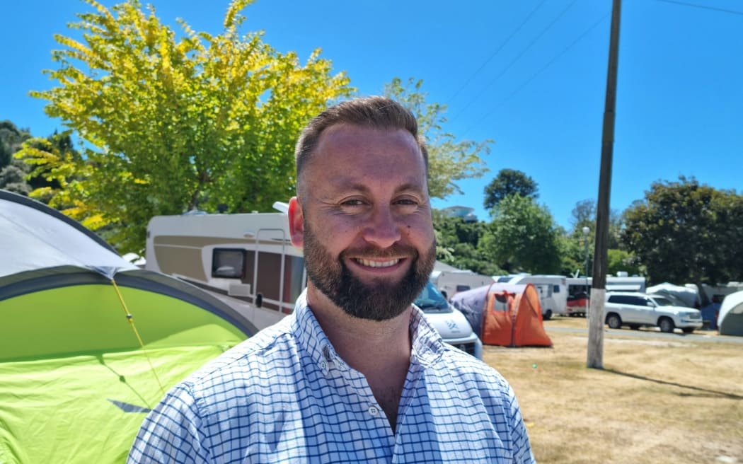 Kaiteriteri Recreation Reserve chief executive Mason Fitzgerald