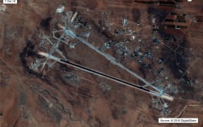 This image released by the US Department of Defense, shows the Shayrat airfield in Syria on 7 October, 2016.