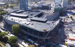 Te Pae Convention Centre is nearing completion.