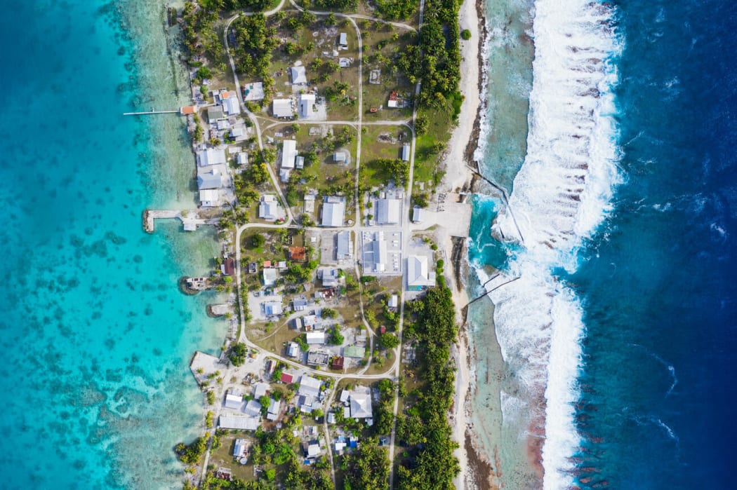 Manihiki atoll, Cook Islands.