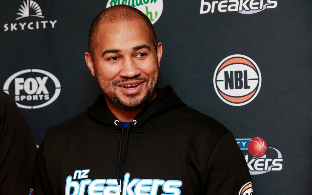 Breakers coach Kevin Braswell.