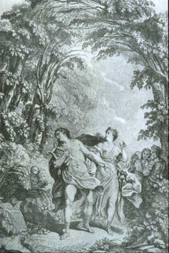Gluck's Orfeo title page