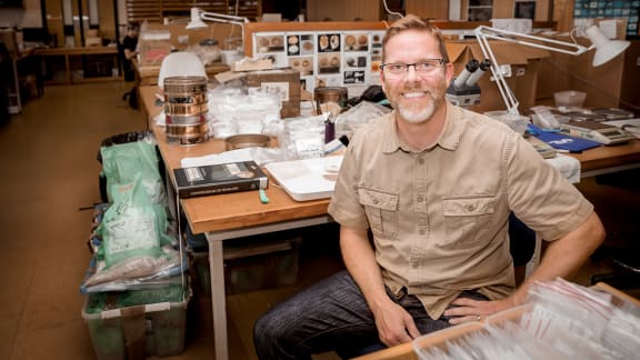 Archaeologist Associate Professor Ethan Cochrane