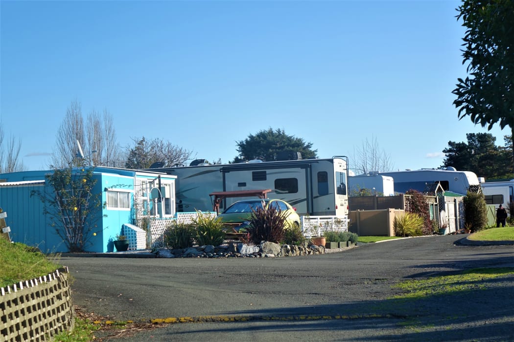 Home sweet home at Tahuna Beach Holiday Park.