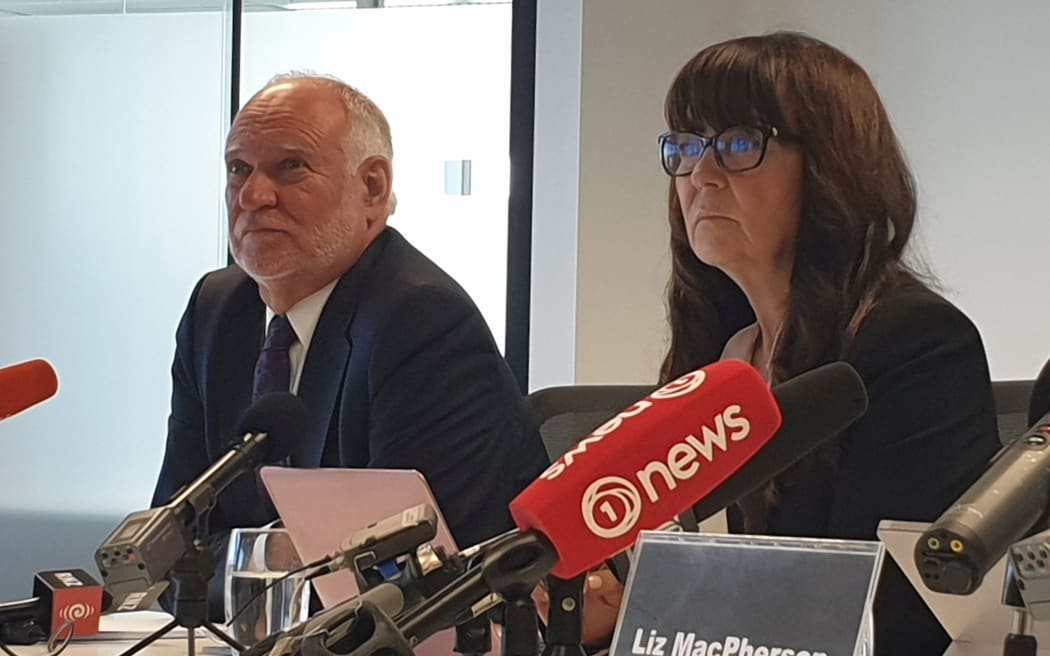 The independent reviewers into Stats NZ's census 2018, Murray Jack and Connie Graziadei.
