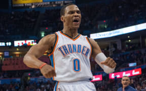 Oklahoma City Thunder guard Russell Westbrook.