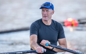 New Zealand rowing legend Mahe Drysdale.