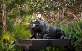 Michael Parekōwhai's 'A Peak in Darien' has set an New Zealand art auction record.