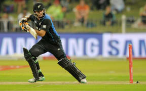 New Zealand batsman Tom Latham.