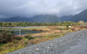 The Franz Josef oxidation ponds will need to be moved due to the risk of the Waiho River.