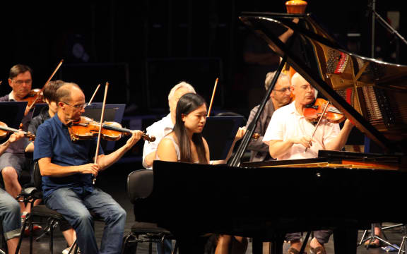 Siyu Sun at the National Concerto Competition