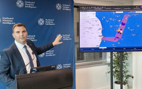 Starboard’s Mat Brown shows the platform monitoring for subsea cable risks off the UK coast.