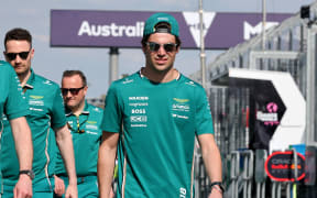 Aston Martin driver Lance Stroll at the Australian Grand Prix.