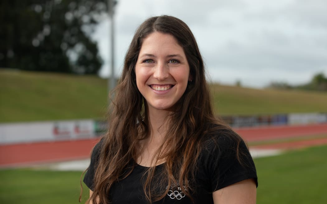Pole vaulter Eliza McCartney