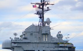 US warship