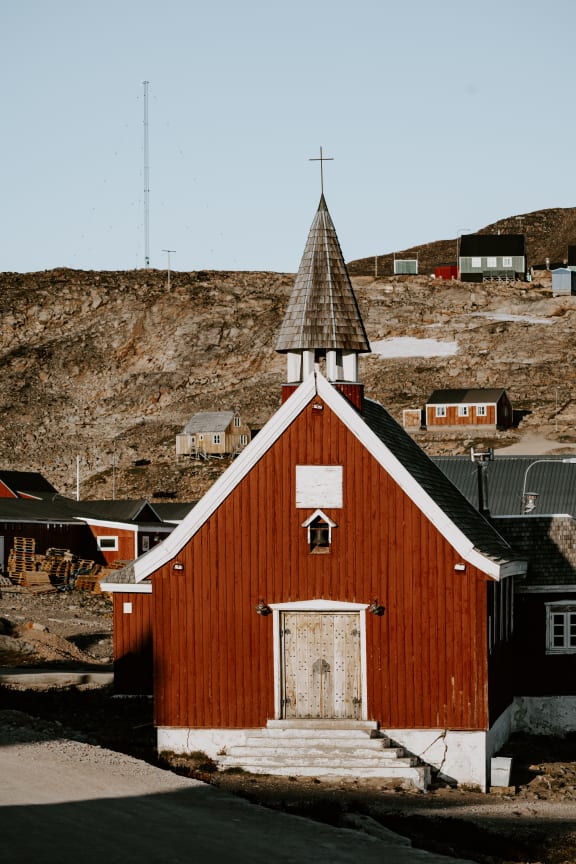 Church at Ittoqqortoormiit, Greenland