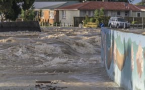 Flooding in Edgecumbe