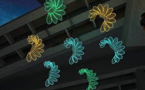 FOLLY light art installation at Vivid Sydney